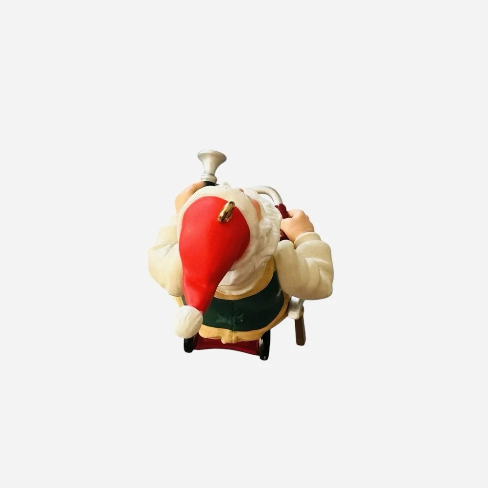 HALLMARK Keepsake Santa On Tricycle‎ Christmas Ornament 12TH In SERIES